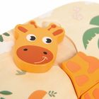 Smiki, Girafa, puzzle din lemn, 5 elemente