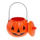 Smiki, Halloween, Dovleac, galetusa cu capac