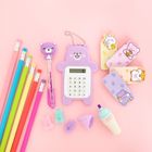 Smiki, rucsac cu accesorii, violet