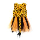 Smiki, Tigru, rochita, costum pentru copii, 3-4 ani