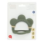 Smiki, Very Bunny, Floricica, jucarie de dentitie din silicon, verde