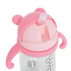 Smiki, Very Bunny, sticla cu pai, pisicuta, roz, 280 ml