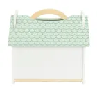 Smiki, Zookabee, casuta din lemn pentru papusi, 9 elemente