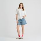 Sosete inalte rosii NOWEAR