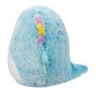 Squishmallows, Fuzzamallow, Irina, Teal Axolotl, jucarie de plus, 30 cm