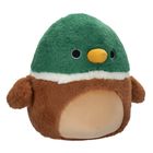 Squishmallows, Fuzzamallows, Avery, Mallard Duck, jucarie de plus, 30 cm