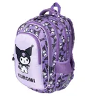 St.Majewski, Kuromi, rucsac pentru scoala, cu 4 compartimente, Violet