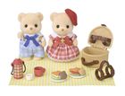 Sylvanian Families, Biscuit Siblings Picnic, set cu figurine, 5852