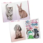 Top Model, Dress Me Up, Cute Animals, set creativ cu autocolante