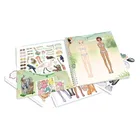 Top Model, Dress Me Up, Safari, set creativ cu autocolante