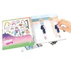 Top Model, Dress Me Up, Sports, set creativ cu stickere