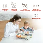 Topbright, Jucarie educationala din lemn Invatarea numararii pe degete, 36 luni