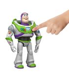 Toy Story 5, Buzz Astral, figurina vorbitoare interactiva, scara 18 cm