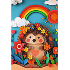 Trefl, 40 Years, Paper Art: Arici, puzzle, 160 piese