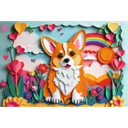 Trefl, 40 Years, Paper Art: Caine, puzzle, 160 piese