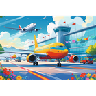 Trefl, Airplanes, puzzle, 100 piese