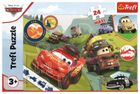 Trefl, Cars, Masinute vesele, puzzle, 24 elemente