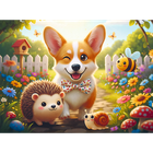 Trefl, Corgi's Day, puzzle, 30 piese