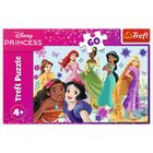Trefl, Disney Princess, puzzle, 60 piese