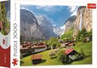 Trefl, Lauterbrunnen, Elvetia, puzzle, 3000 piese