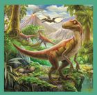 Trefl, Lumea extraordinara a dinozaurului, puzzle 3in1, 106 piese