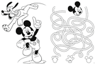 Trefl, Mickey Mouse, Casuta vesela si prietenii, puzzle, 24 elemente