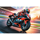 Trefl, Motorcycle, puzzle, 100 piese