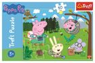 Trefl, Peppa Pig, Expeditie forestiera, puzzle, 30 piese