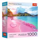 Trefl, Pink Tropical Beach, USA, puzzle, 1000 piese
