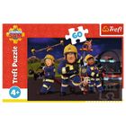 Trefl, Pompierul Sam, puzzle, 60 piese
