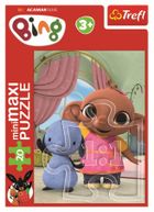 Trefl, Prietenii lui Bing, puzzle mini maxi, 20 elemente, 1 buc.