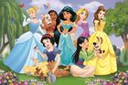 Trefl, Printese Disney, Printese in gradina, puzzle, 104 elemente