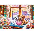 Trefl, Puppy Love, puzzle, 500 piese