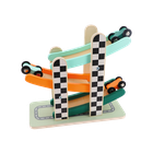 Trefl, Racing Cars Tower, jucarie educativa din lemn