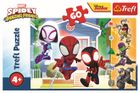 Trefl, Spiday si Prietenii sai fantastici, In lumea lui Spiday, puzzle, 60 piese