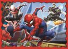 Trefl, Spider-Man, Spider-Man eroic, puzzle 4in1, 207 piese