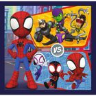 Trefl, Spidey si Prietenii sai fantastici, puzzle 3in1, 106 piese