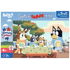 Trefl, Super Shape, Bluey, puzzle XXL, 60 piese