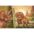 Trefl, Trefliks, Inspired By Dino World, Triceratops, puzzle, 100 piese