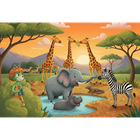 Trefl, Trefliks, Inspired By Nature, Gasca vesela, puzzle, 100 piese