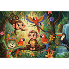 Trefl, Trefliks, Inspired By Nature, Maimutele, puzzle, 100 piese