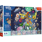 Trefl, Trefliks, puzzle, 100 piese