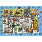 Trefl, Trefliks, Spy Guy, Museum, puzzle, 100 piese