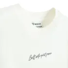 Tricou off-white brodat NOWEAR