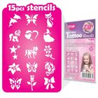 TyToo, set de sabloane pentru tatuaje de vis, 15 elemente