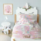 Unicorn, set lenjerie de pat single, 100-135 cm