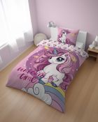 Unicorn, set lenjerie de pat single, 160-200 cm