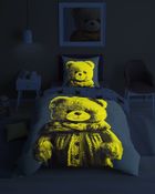 Ursulet, Fluo, set lenjerie de pat, single, 160-200 cm
