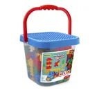 Wader, Mini Blocks, cuburi in galetusa, 134 elemente