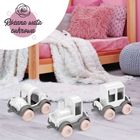 Wader, set Kid Cars trio, Vata de zahar trandafirie